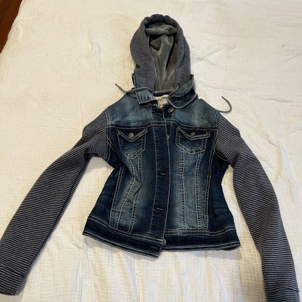 Super cute and soft Jean jacket